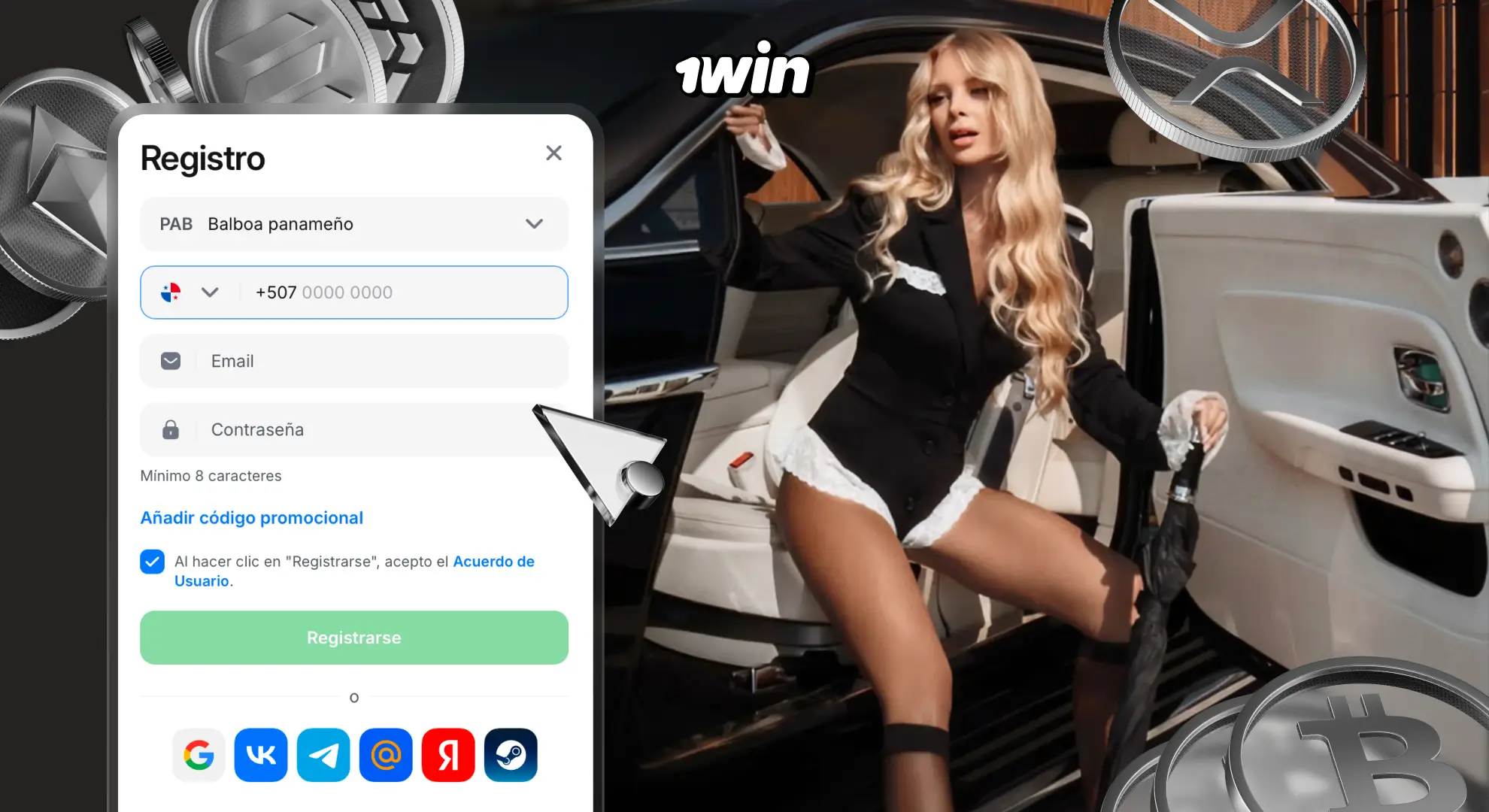 1win Markets:Registro